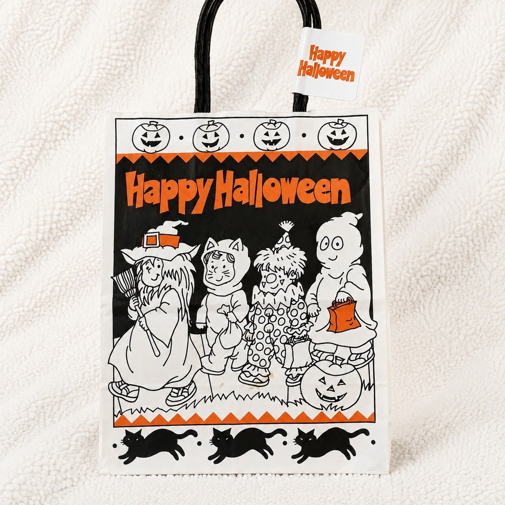 Vintage Halloween Color Me Trick Or Treat Bag American Greetings 80s‎ 90s NEW